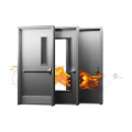 Qualidade garantida Preço adequado FD30 GLAZED SOLID CASTATE FIRE PORTA